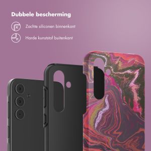 Selencia Vivid Tough Backcover Samsung Galaxy A55 - Marble Purple