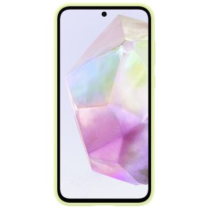 Samsung Originele Silicone Backcover Galaxy A35 - Lime