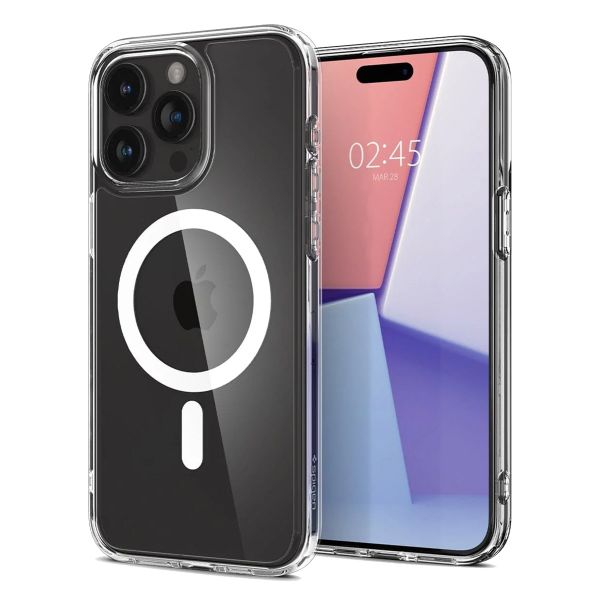 Spigen Ultra Hybrid Backcover MagSafe Apple iPhone 15 Pro Max - White