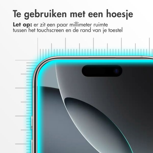 Accezz Gehard Glas Screenprotector 2-pack Apple iPhone 17 Air