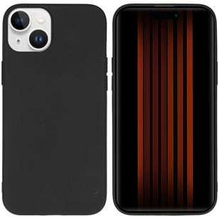 Accezz Color Backcover Apple iPhone 15 Plus - Zwart