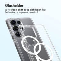 Accezz Xtreme Impact Backcover met MagSafe Samsung Galaxy S25 Ultra - Transparant