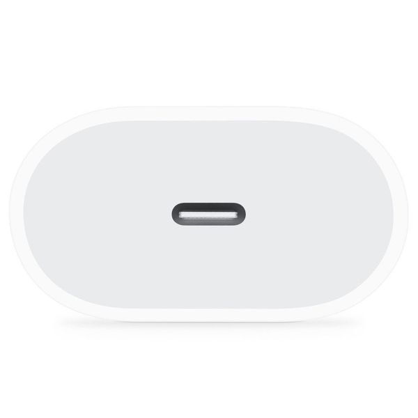 Apple Originele USB-C Power Adapter 20 watt + Originele USB-C naar Lightning kabel - 1 meter - Wit