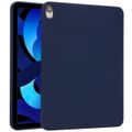 Accezz Liquid Silicone Backcover met penhouder iPad Air 11 inch (2024) M2 / Air 5 (2022) / Air 4 (2020) - Donkerblauw