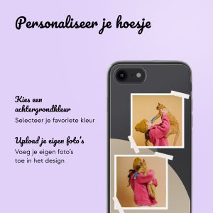 Gepersonaliseerd hoesje met filmrol N°2 iPhone SE (2022 / 2020) / 8 / 7 - Transparant