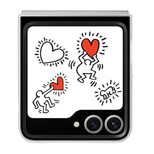 Samsung Originele FlipSuit Case Samsung Galaxy Z Flip 6 / Flip 7 FE - White