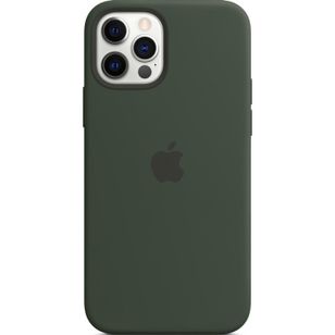 Apple Silicone Backcover MagSafe Apple iPhone 12 (Pro) - Cypress Green