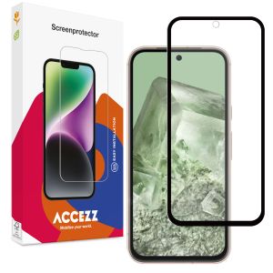 Accezz Gehard Glas Full Cover Screenprotector Google Pixel 8a - Transparant