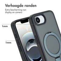 Accezz Ring Stand Backcover met MagSafe Apple iPhone 16e - Zwart