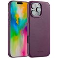 Accezz MagSafe Leather Backcover iPhone 16 Pro Max - Heath Purple