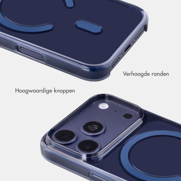 Accezz Lite Backcover met MagSafe Apple iPhone 18 Pro Max / 17 Pro Max - Donkerblauw