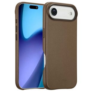 Accezz MagSafe Leather Backcover Apple iPhone Air - Coffee