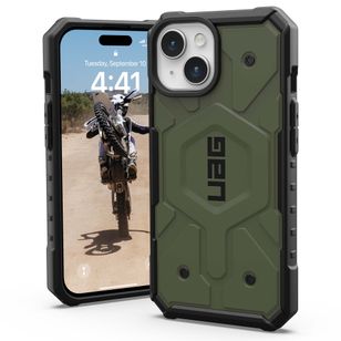 UAG Pathfinder Backcover MagSafe iPhone 15 - Olive Drab