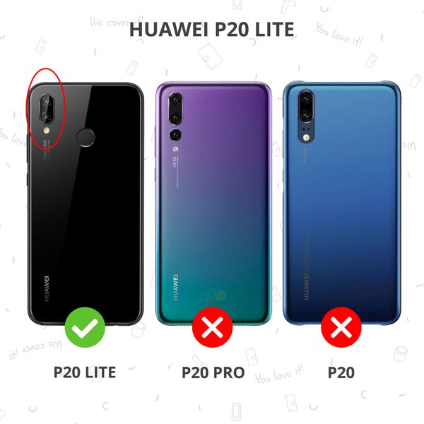 Accezz Wallet Softcase Bookcase Huawei P20 Lite - Zwart