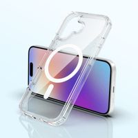Accezz Xtreme Impact Backcover met MagSafe Apple iPhone 17 - Transparant
