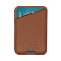 Accezz Leather Cardholder MagSafe - Kaarthouder met MagSafe - Sienna Brown