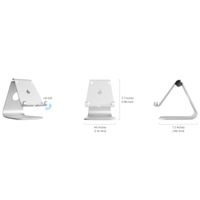 Rain Design mStand Plus Tablet Stand - Tablet Standaard - Universeel - Silver