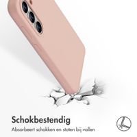 Accezz Liquid Silicone Backcover met MagSafe Samsung Galaxy S26 - Roze