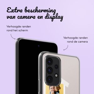 Gepersonaliseerd hoesje met filmrol N°1 Samsung Galaxy A53 - Transparant