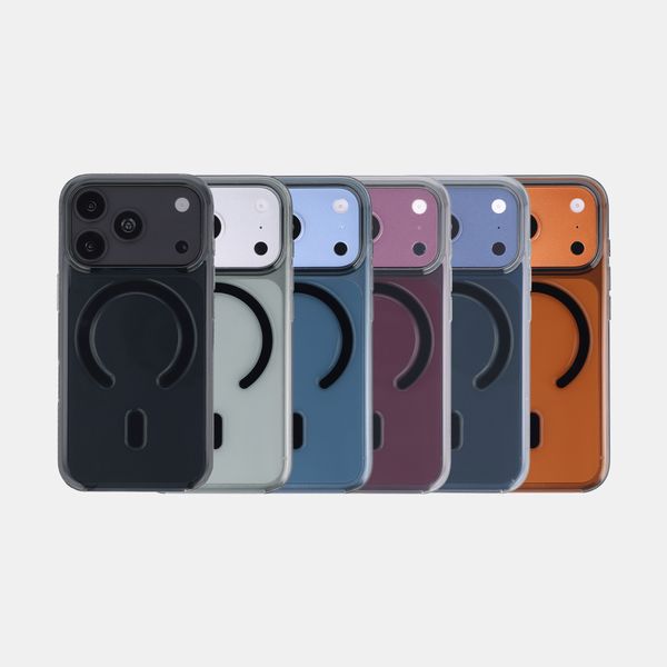 Accezz Lite Backcover met MagSafe Apple iPhone 18 Pro / 17 Pro - Smokey Clear