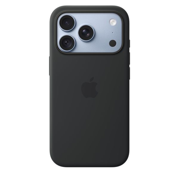 Apple Siliconenhoesje met MagSafe Apple iPhone 18 Pro - Black