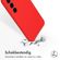 Accezz Liquid Silicone Backcover Samsung Galaxy S24 - Rood