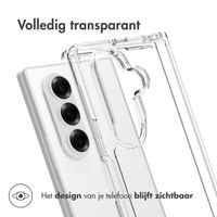 Accezz Xtreme Impact Backcover Samsung Galaxy Z Fold 7 - Transparant