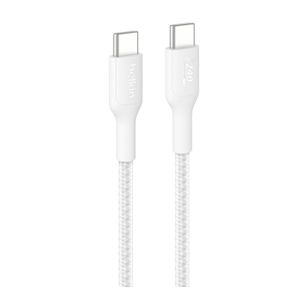 Belkin BoostCharge Pro Braided USB-C naar USB-C kabel - 2 meter - Wit