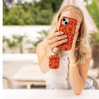 Selencia Vivid Backcover Samsung Galaxy A34 (5G) - Tropical Vibes Apricot