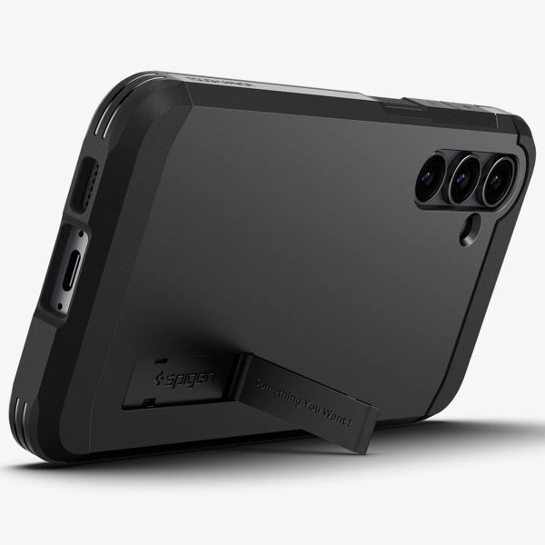 Spigen Tough Armor Backcover Samsung Galaxy S23 FE - Zwart