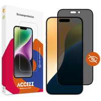 Accezz Gehard Glas Privacy Screenprotector Apple iPhone 16 Pro