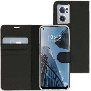 Accezz Wallet Softcase Bookcase OnePlus Nord CE 2 5G - Zwart