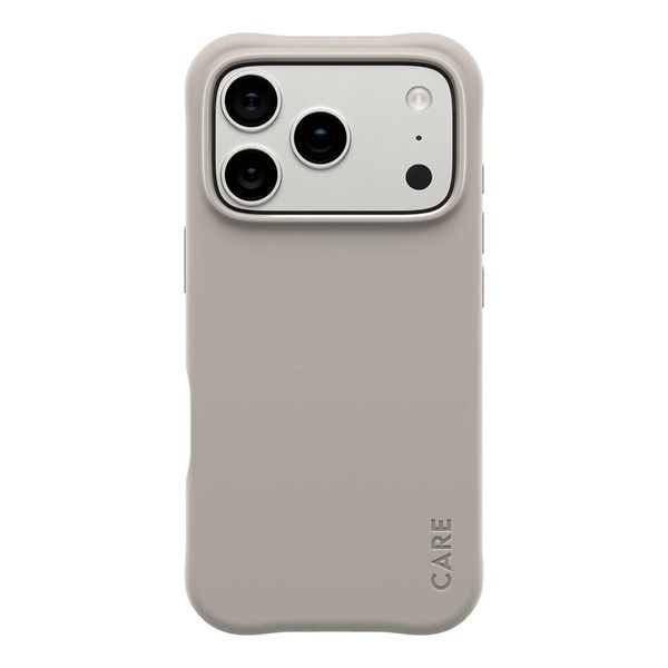 CARE by PanzerGlass Fashionable Case Samba met MagSafe Apple iPhone 17 Pro - Vanilla Beige