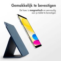 Accezz High Stand tablet case Apple iPad 11 (2025) 11 inch / iPad 10 (2022) 10.9 inch - Donkerblauw