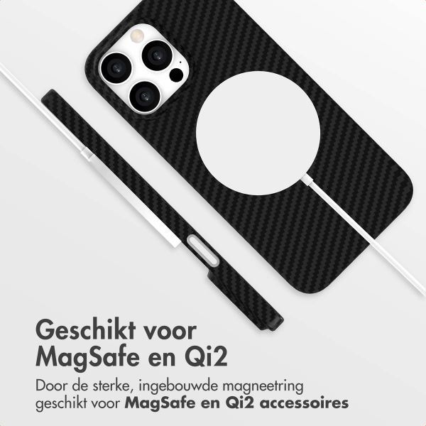 Accezz MagSafe Kevlar Backcover Apple iPhone 16 Pro Max - Black