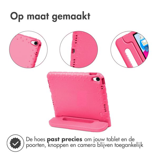 Accezz Kidsproof Backcover met handvat iPad 11 (2025) 11 inch / iPad 10 (2022) 10.9 inch - Roze