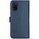 Selencia Echt Lederen Bookcase Samsung Galaxy A41 - Blauw