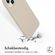 Accezz Liquid Silicone Backcover iPhone 15 Plus - Stone