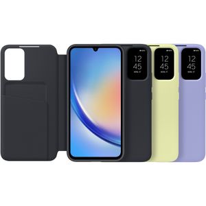 Samsung Originele S View Cover Samsung Galaxy A34 (5G) - Zwart