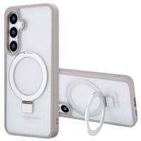 Accezz Ring Stand Backcover met MagSafe Samsung Galaxy S24 - Grey