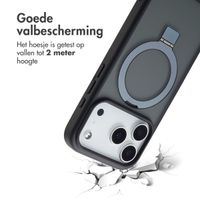 Accezz Ring Stand Backcover met MagSafe Apple iPhone 17 Pro Max - Zwart