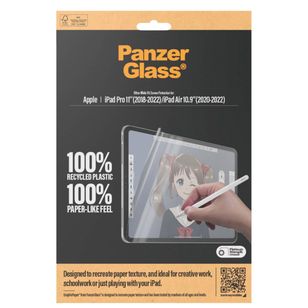 PanzerGlass GraphicPaper Ultra-Wide Fit Screenprotector iPad Pro 11 (2018 - 2022) / Air 5 (2022) / Air 4 (2020)