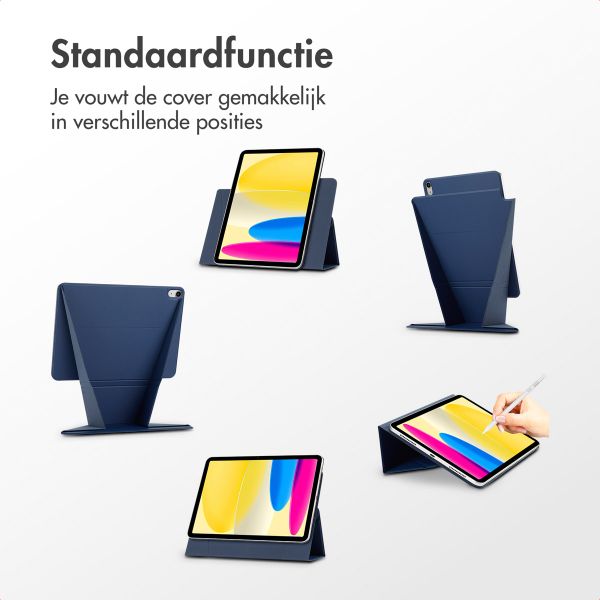 Accezz High Stand tablet case Apple iPad 11 (2025) 11 inch / iPad 10 (2022) 10.9 inch - Donkerblauw