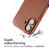 Accezz MagSafe Leather Backcover iPhone 16 - Sienna Brown