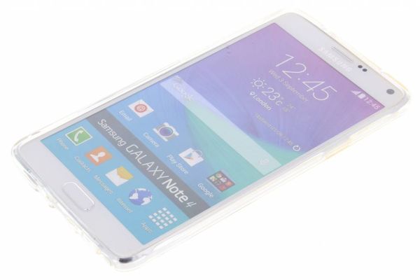 Ontwerp je eigen Samsung Galaxy Note 4 gel hoesje - Transparant