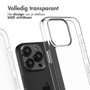 Accezz 100% Recycled Clear Backcover iPhone 15 Pro - Transparant