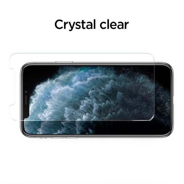 Spigen GLAStR EZ Fit Screenprotector + Applicator Apple iPhone 11 Pro / Xs / X