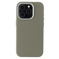 Accezz Mesh Backcover met MagSafe Apple iPhone 15 Pro - Donkergrijs