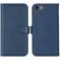 Selencia Echt Lederen Bookcase iPhone SE (2022 / 2020) / 8 / 7 / 6(s) - Blauw