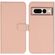 Selencia Echt Lederen Bookcase Google Pixel 7 Pro - Dusty Pink